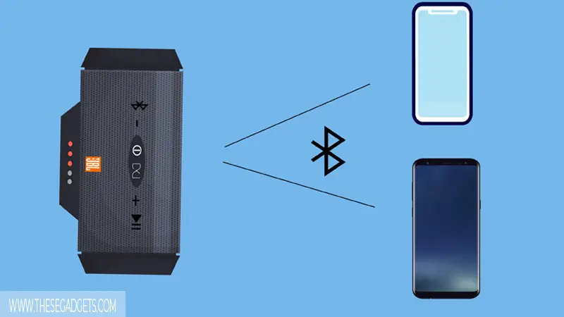 How to connect JBL speakers to a phone? You can connect JBL speakers to a phone by using Bluetooth or an aux cable.