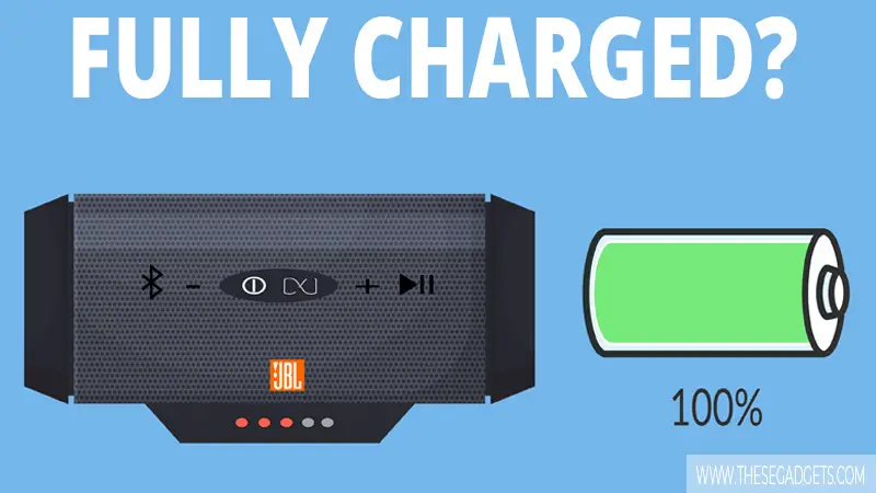 How To Know When JBL Speakers are Fully Charged?
